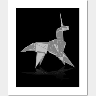 Bladerunner origami unicorn Posters and Art